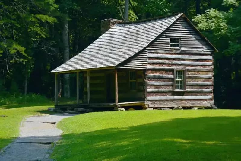 Carter Shields Cabin - Historical place in Townsend, Tennessee