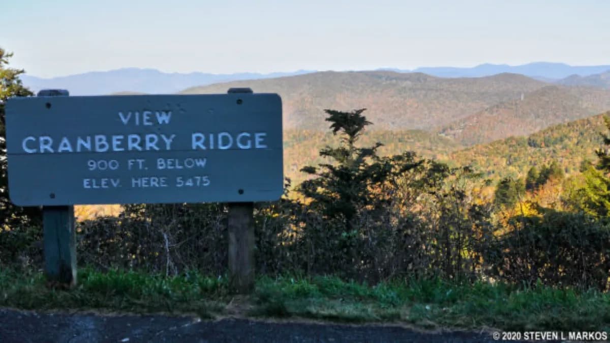 Cranberry Ridge Overlook - Scenic spot in Maggie Valley, Tennessee