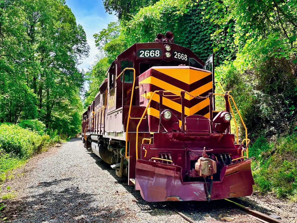 Great Smoky Mountains Railroad - Attraction in Bryson City, Tennessee