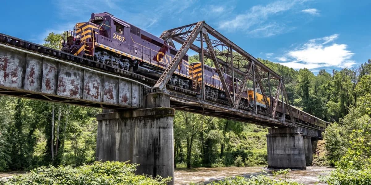 Great Smoky Mountains Railroad Depot - Attraction in Bryson City, Tennessee