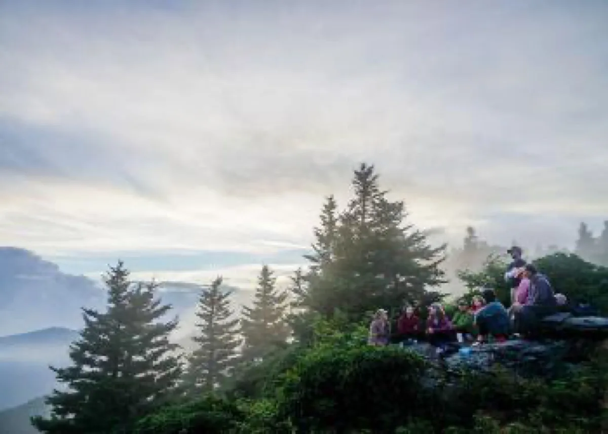 Joyce Kilmer Memorial - Monument in Robbinsville, Tennessee