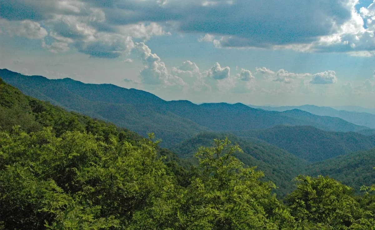 Thunder Struck Ridge Overlook - Scenic spot in Maggie Valley, Tennessee