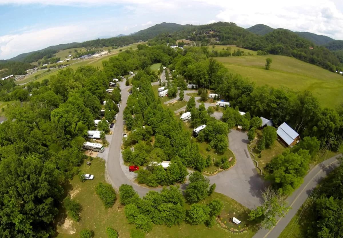 Up the Creek RV Camp - Attraction in Pigeon Forge, Tennessee