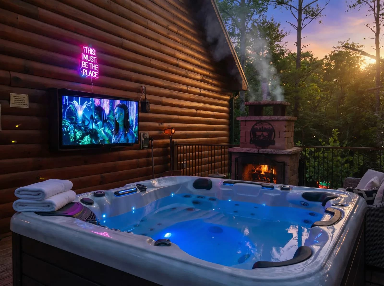 Enchanted Forest Cabin & Teepee | Unique Stay exterior photo