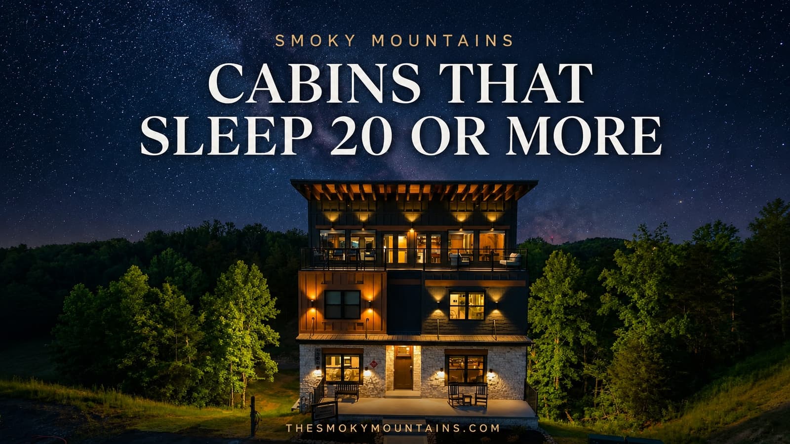 26 Guest | Resort Waterpark | Indoor Pool | Views — room for 20+ cabin in Sevierville