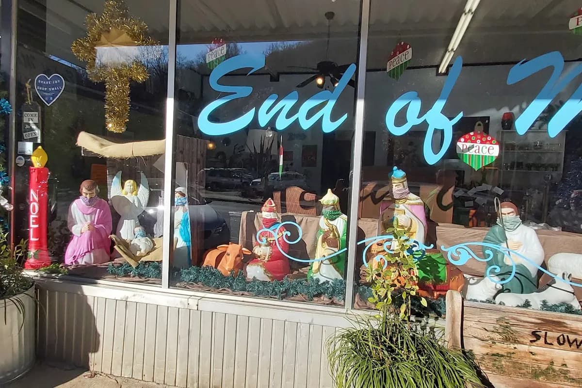 End of Main - Antique store in Sylva, Tennessee