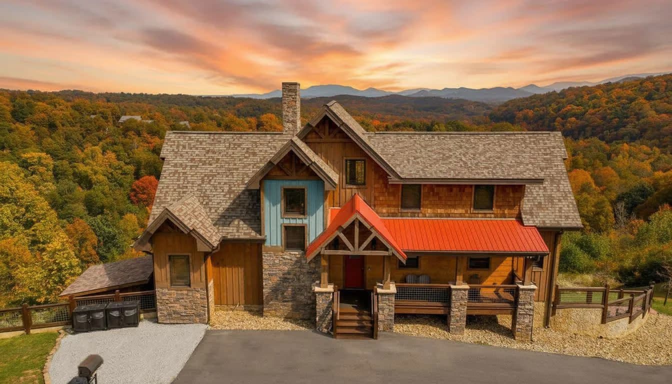 Soaky Mountain Lodge a premium mountain c exterior photo