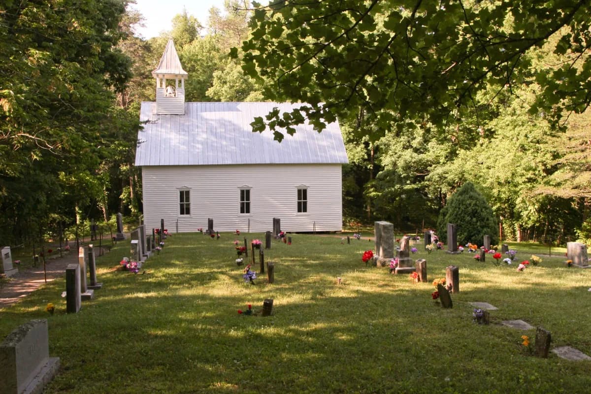Methodist Landmark Cades Cove Methodist Church | Townsend